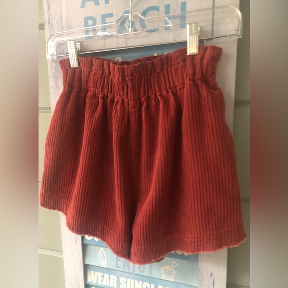 VICI Etophe studio paper bag, high waisted corduroy shorts w/pockets small. - Picture 10 of 15